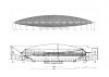 NAC-03-ESS-LIN-Cross section of the Nîmes arena and Construction of the lens for the roof